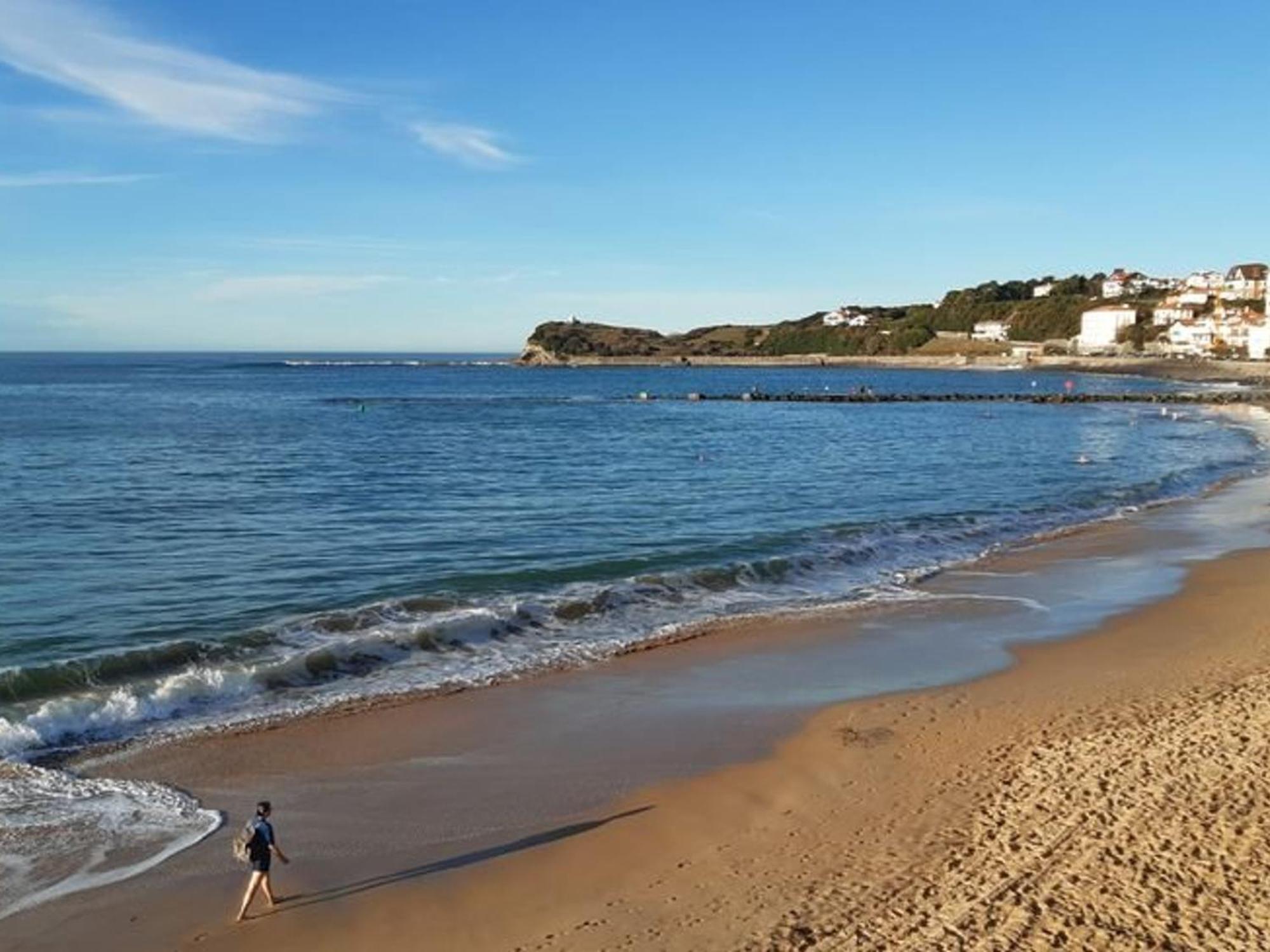 Charmant Studio Face Mer Avec Acces Direct Plage - Fr-1-4-659 Saint-Jean-de-Luz Luaran gambar