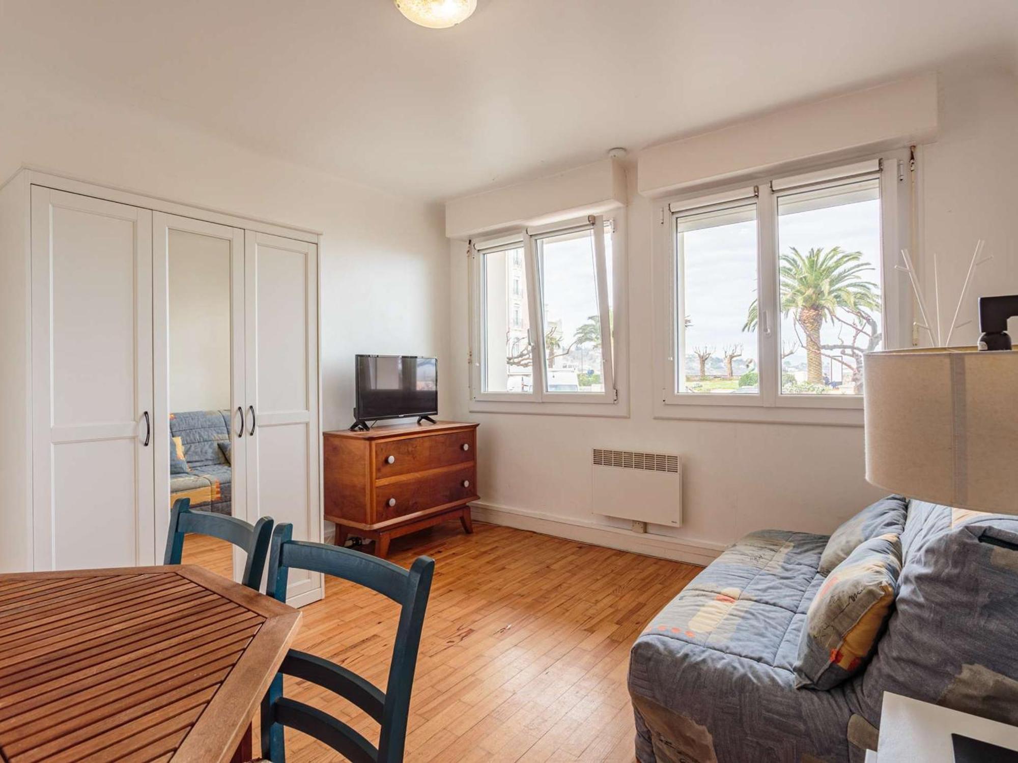 Charmant Studio Face Mer Avec Acces Direct Plage - Fr-1-4-659 Saint-Jean-de-Luz Luaran gambar